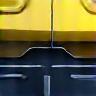 Precision pre-cut fitting overlays for car trims.
